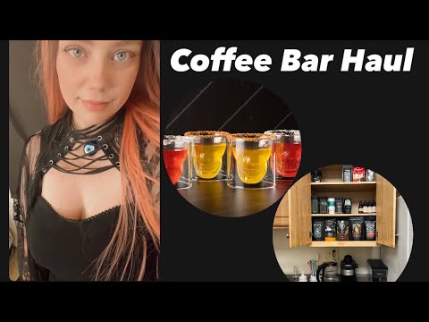 ASMR | Coffee Bar Haul