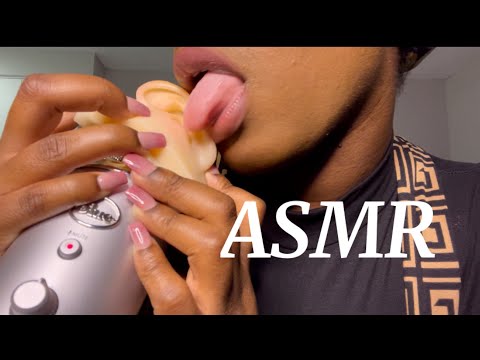 ASMR Ear Eating and Mouth Sounds (EXTRA Tingles!!)