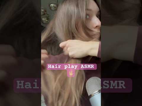 Just a messy braid from half of my hair • ASMR •