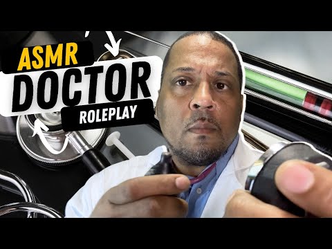 ASMR Doctor Roleplay Pediatrician Treats Kid in Emergency Room | Surprise Ending