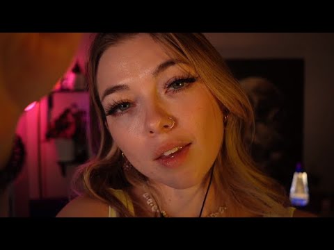 Up Close Head Scratches and Face Kisses (with some personal attention  and relaxing music 💗) ASMR