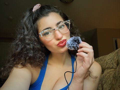 ASMR | WHISPER RAMBLE WITH MOUTH SOUNDS + HAND MOVEMENTS + FACE BRUSHING + PERSONAL ATTENTION