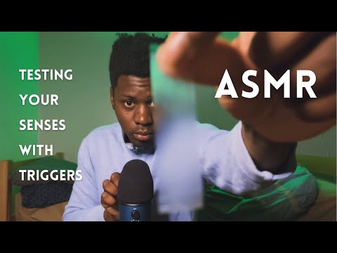 ASMR Testing ￼Your Hearing and Feeling ￼Senses with Tingling Triggers #asmr