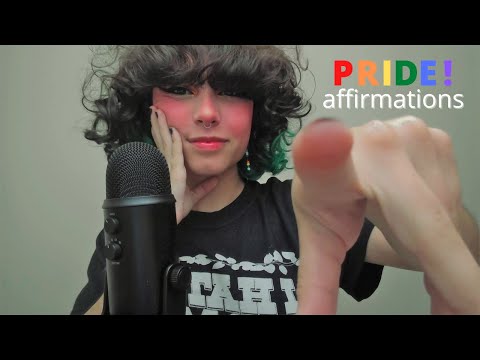 ASMR - LGBTQ+ affirmations for those who are queer, closeted, or questioning 🏳️‍🌈(close-up whispers)