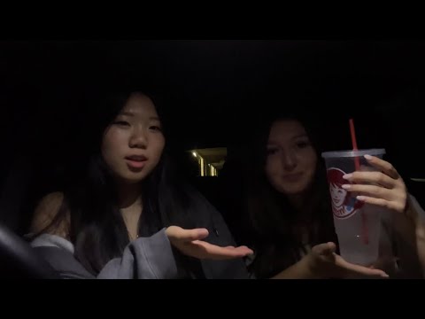 asmr chat with us in the car 🚗