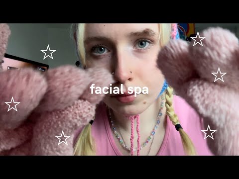 lofi asmr! [subtitled] facial spa treatment!