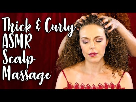 ASMR 💕 Beautiful Thick & Curly Hair, Corrina gets Scalp Massage Pampering by Professional MUA 😍