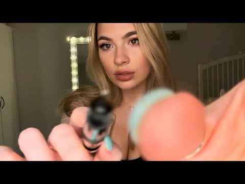 I Study With You 👀 ASMR (personal attention, hand movements, tapping, typing sounds)