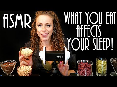 ASMR – Foods that Help you Sleep – Binaural Soft Spoken (Real Health Coach not Role Play)