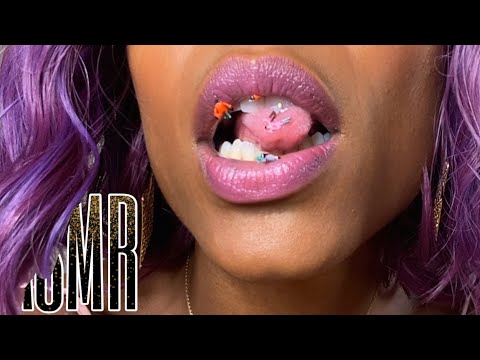 ASMR Giantess 💜 Vore with Tinies {Black Strappy Heels, Soft Spoken}