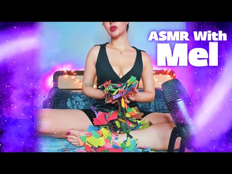 ASMR With Mel | Aggressive Ripping Paper Tearing Sounds