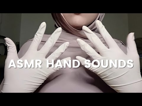 ASMR HAND SOUNDS + GLOVES | ASMR INDONESIA