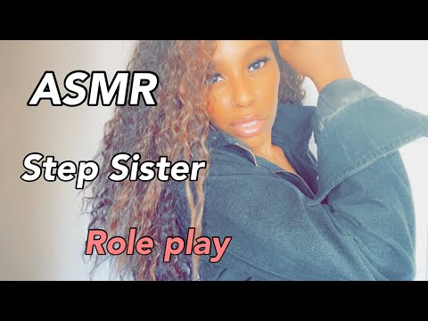 ASMR | Step Sister Flirts with you W/ zipper sounds ✨