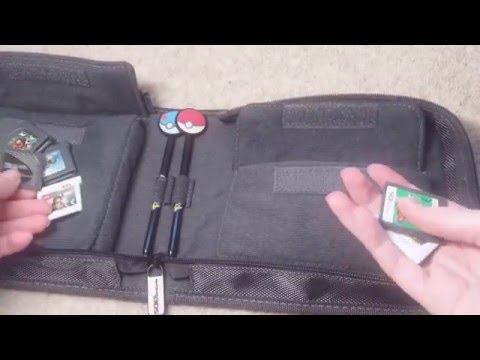 ASMR Pokemon 3DS case and games (tapping, whispers)