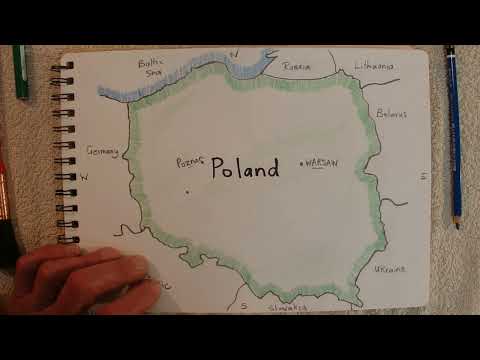ASMR - Eastern Europe Map Compilation - Australian Accent - Chewing Gum & a Quiet Whisper