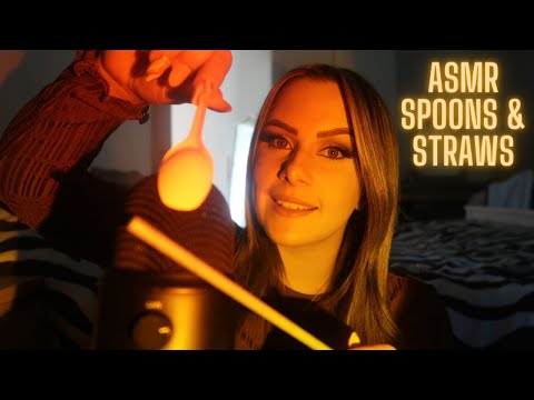 ASMR Spoons & Straws