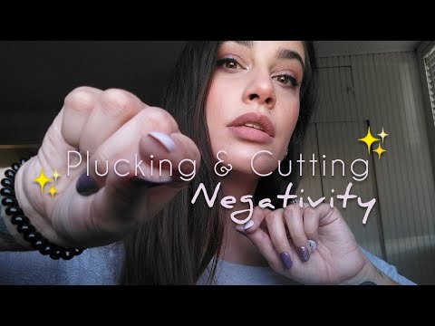 ASMR Plucking Your Negative Emotions & Comforting You 🤗