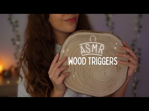 ASMR SONIDOS DE MADERA para DORMIR | Wood Triggers [NO TALKING]