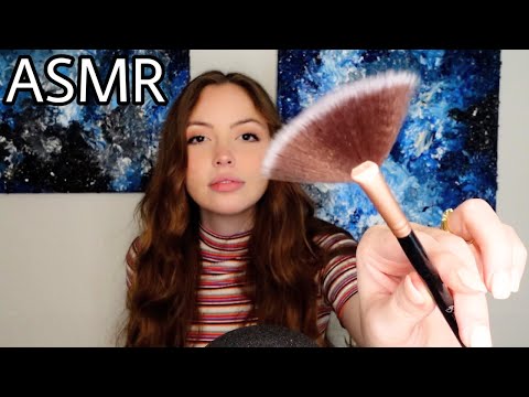 ASMR Face and Mic Brushing