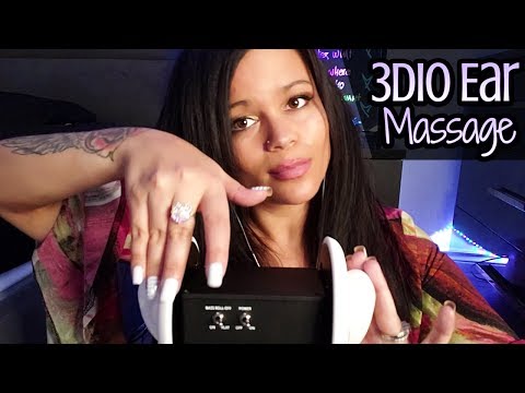 ASMR 3Dio Ear Massage, Tapping and Close Whispers ✨