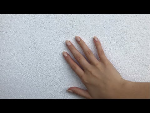 ASMR | fast and aggressive Tapping & Scratching on a concrete wall | No Talking