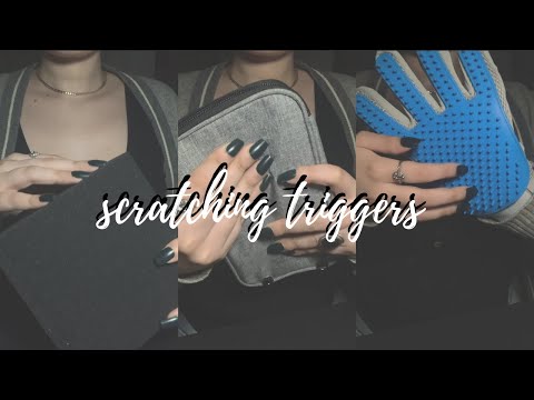 Scratching Triggers || Vertical for Mobile-Friendly ASMR