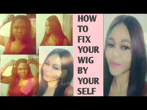 HOW TO FIX YOUR WIG BY YOUR SELF//Pat Patosky Tv
