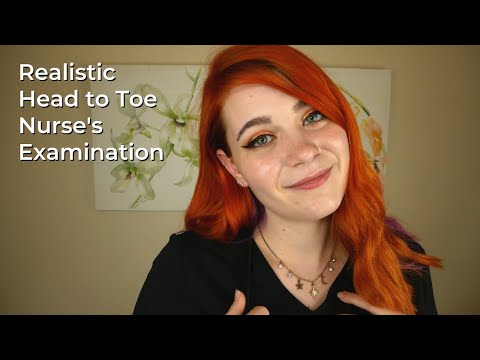 ASMR 🩺 Realistic & Relaxing Head to Toe Assessment 💤 | Soft Spoken Medical RP