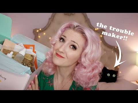 my cat sabotaged this video (ASMR soft spoken/whisper with packages, purring)