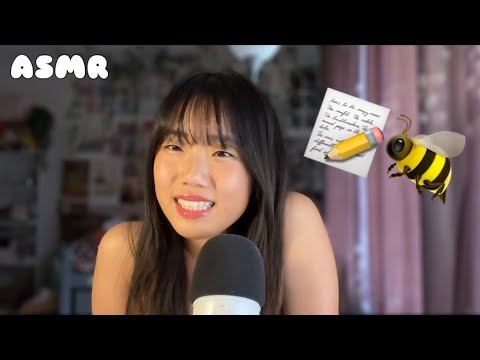 Spelling Bee ASMR 🤓 Out-Spell Me or TRY NOT TO FALL ASLEEP