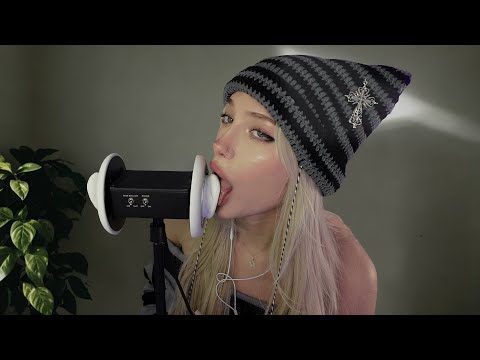 ASMR ear licking & sounds that last 8 minutes