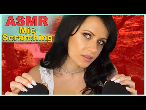 ASMR - Slow and Relaxing Mic Scratching With Long Nails No Talking With Anna