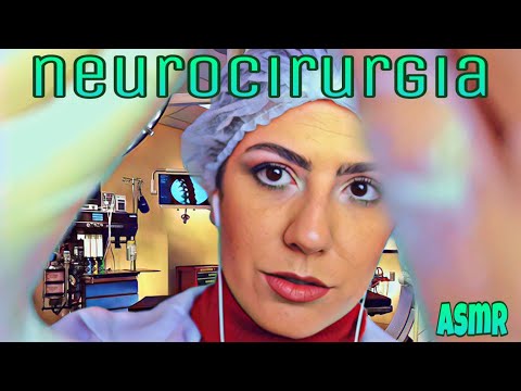 ASMR : NEUROGIRURGIA - cirurgia na sua cabeça - microfone pop (binaural)
