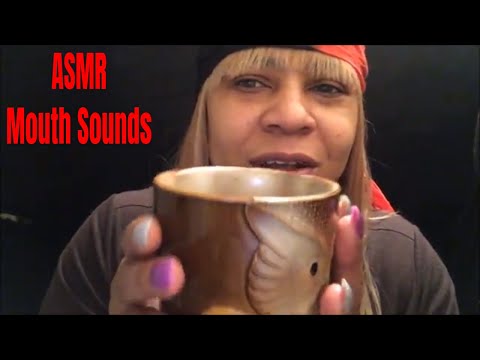 1K ASMR Tingles Sipping and Dripping Coffee Mouth Sounds
