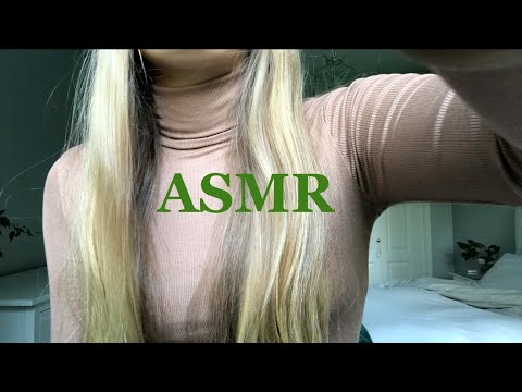 ASMR window tapping and camera tapping | minimal whispering