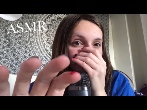 ASMR CUPPED WHISPERING TRIGGER WORDS