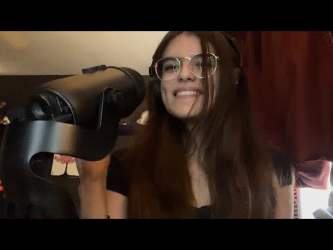 First ASMR with new mic! Plucking negative energy (Where have I been?)