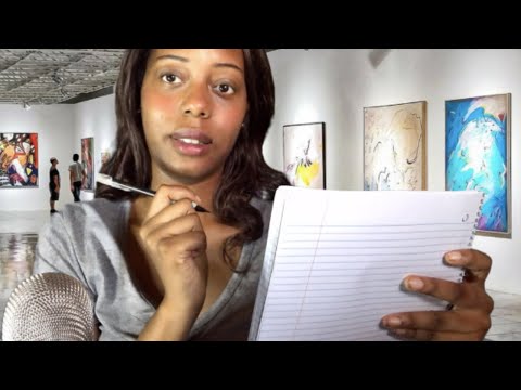 ASMR | terrible sketch artist draws a portrait of you