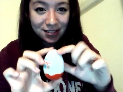 ASMR Kinder Surprise Egg!