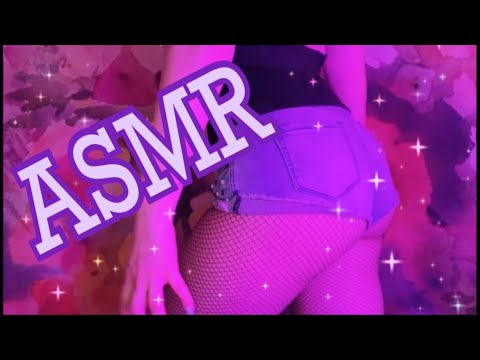 ASMR sexy tapping, scratching 🍑