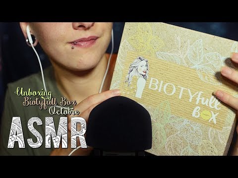 ASMR Français  ~ Unboxing BIOTYfull Box d'Octobre