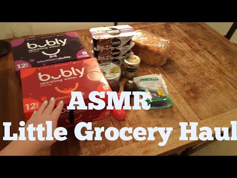 ASMR Little Grocery Haul