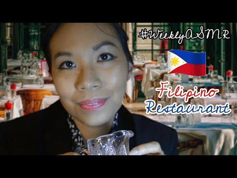ａｓｍｒ: Filipina Waitress Takes Your Order (Roleplay) 🇵🇭🍲 (Soft-Speaking #WeeklyASMR)