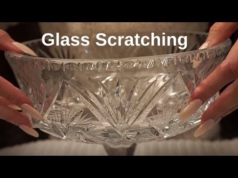 ASMR Textured Glass Scratching [No Talking]