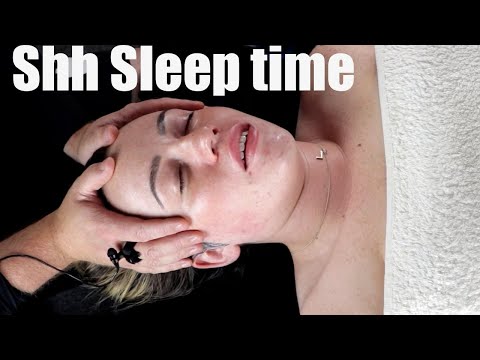 [ASMR] Whispered Light Touch Facial while she's ASLEEP [Male British Whispers]