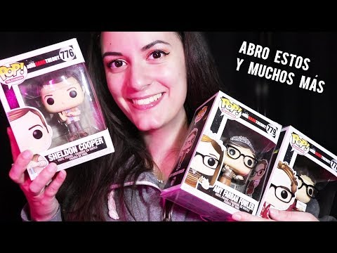 ASMR ABRO TODOS mis FUNKO POP de The Big Bang Theory! (+ Susurros)| EL ASMR Español