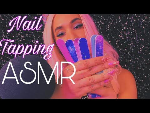 ASMR💅✨Trying on Press-on-Nails & Testing their Tappability! ceramic tapping + softwhisper rambling