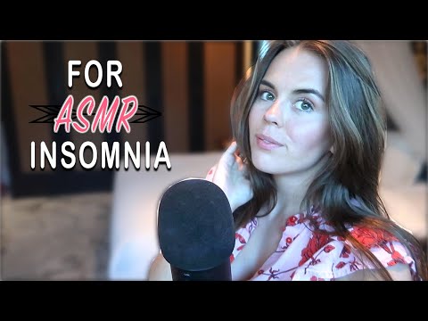 ASMR Close WHISPERING and HAND MOVEMENTS for Insomnia