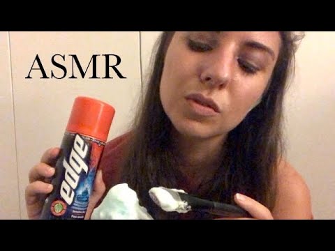 ASMR - Sticky Shaving Cream Sounds