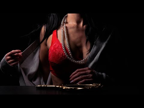 ASMR Jewellery Roleplay * sexy , flirty , relaxing sensual body caressing